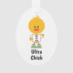 Distance personnalisée Marathon Ultra Chick person