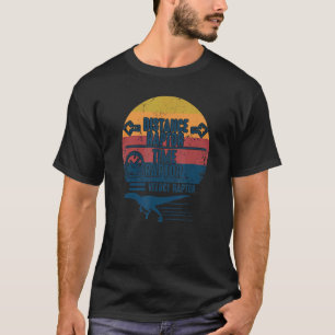 Distance Raptor Over Time Raptor Equals Velocirapt T-Shirt