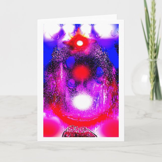 Distant healing holiday card (Front)