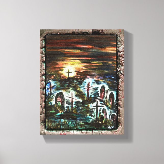 Distant Light Canvas Print (Front)