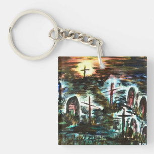 Distant Light Keychain