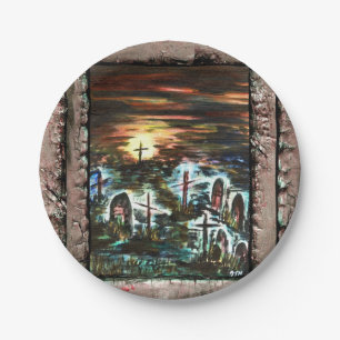 Distant Light Paper Plate