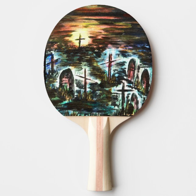 Distant Light Ping Pong Paddle (Front)