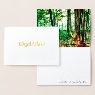 Distant Mist Foil Card