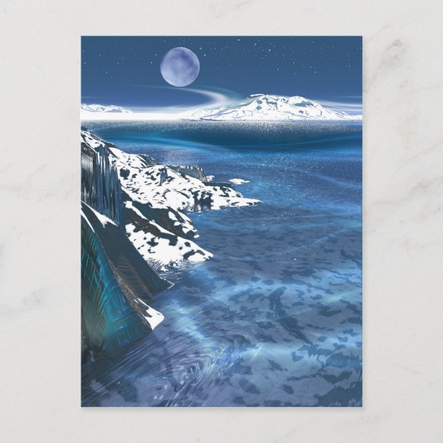 Distant planet postcard (Front)