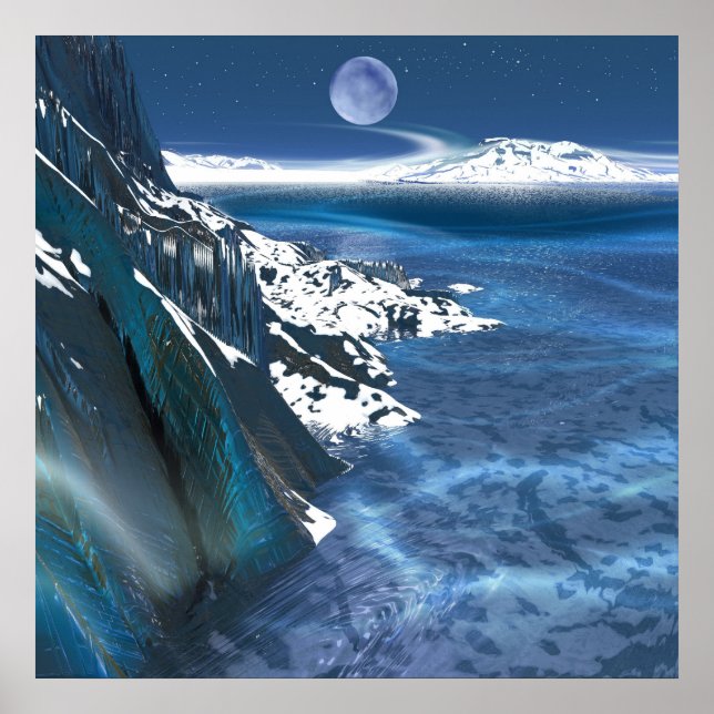 Distant planet poster (Front)