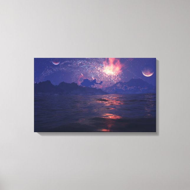 Distant Shores Canvas Print (Front)