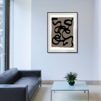 Distant Signals: Abstract Black & Grey