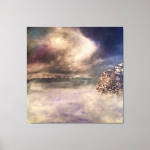 Distant Storms Canvas Print