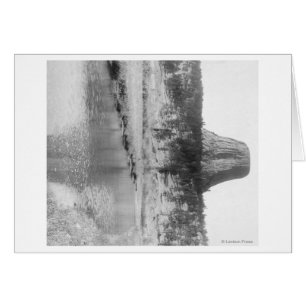 Distant View of Devil's Tower with Water in the
