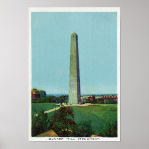 Distant View of the Bunker Monument Poster