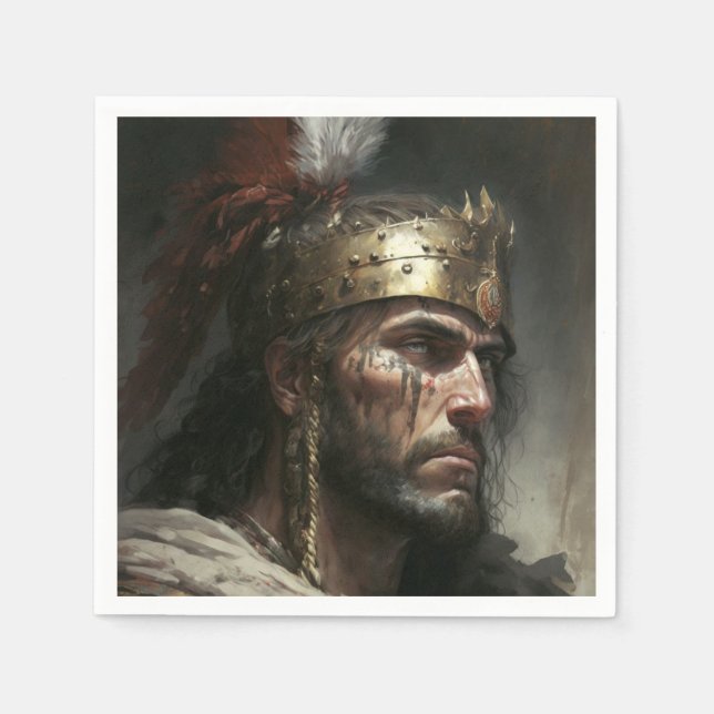 Distant War Napkin (Front)