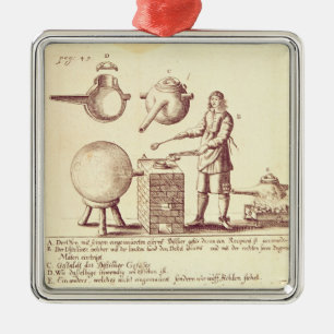 Distilling Equipment Metal Ornament