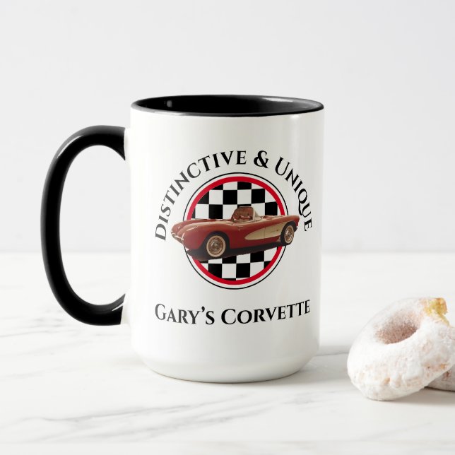 Distinctif et unique, Mon Mug Corvette (Avec donut)
