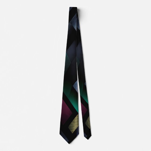 Distinction - Black Coal, Blue, Green, Bordeaux Tie (Front)