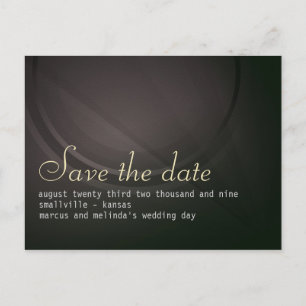 Distinction personalized Save the Date Card