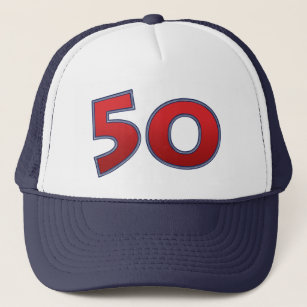 Distinctive 50th Birthday Party Trucker Hat