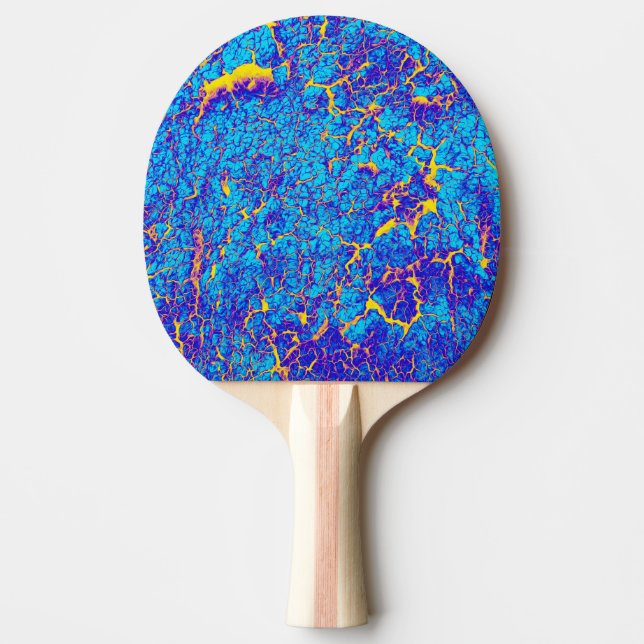 Distinctive Abstract Texture Ping Pong Paddle (Front)