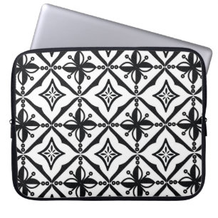 Distinctive Indonesian Batik: Vintage Motifs. Laptop Sleeve