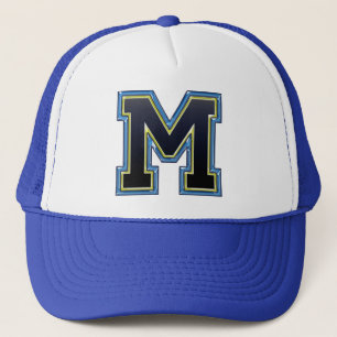 Distinctive Letter M Trucker Hat