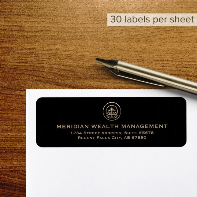 Distinctive Return Address Labels for Business (Creator Uploaded)