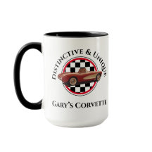 Distinctive & Unique, My Corvette Mug