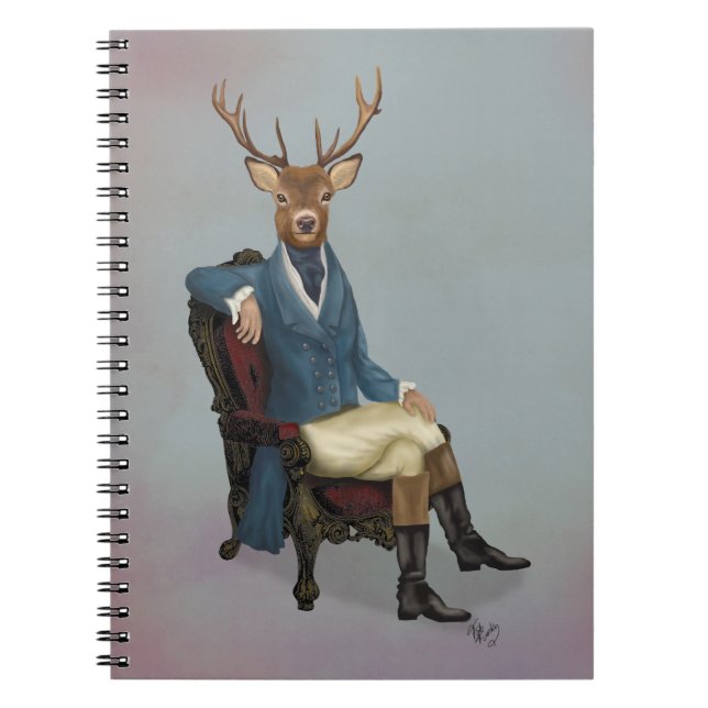 Distinguished Deer Full 3 Notebook (Front)