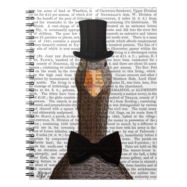 Distinguished Goose 2 Notebook (Front)