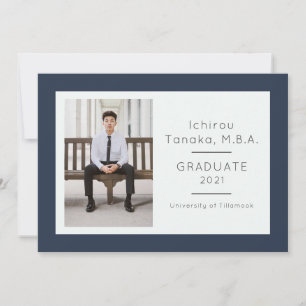 Distinguished Graduate Announcement