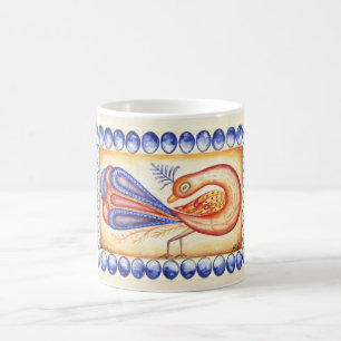 Distlefink Bird Art Mug