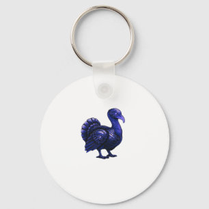 Distopian Turkey Thanksgiving Design Classic T-Shi Keychain