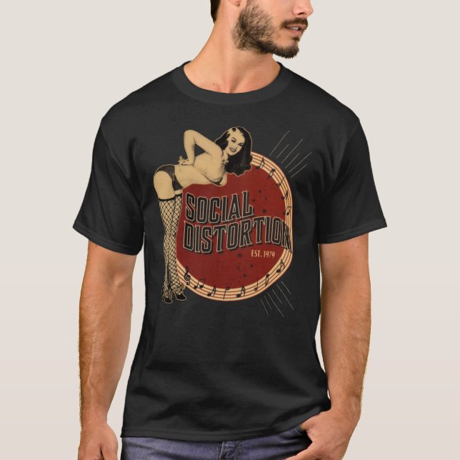Distorsion sociale T-shirt essentiel (Devant)