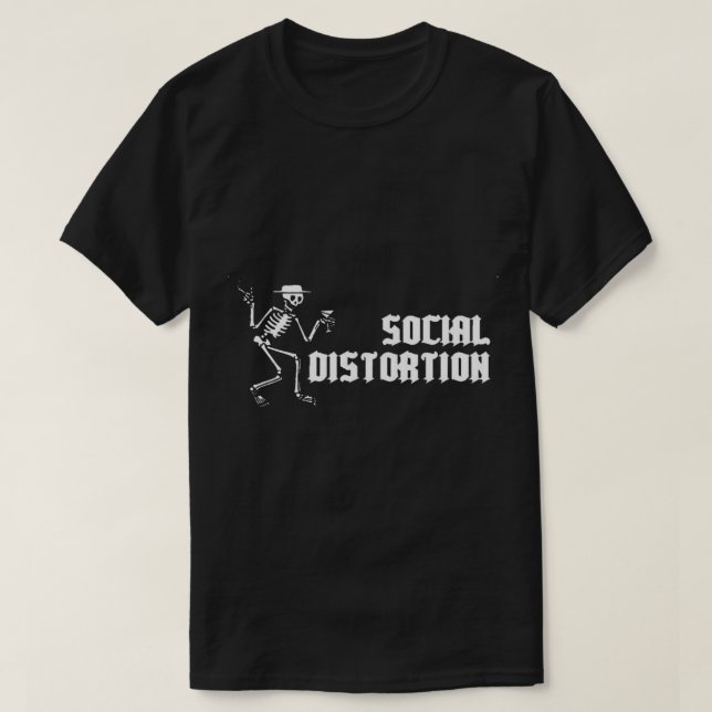 DISTORSION SOCIALE T-shirt essentiel (Design devant)