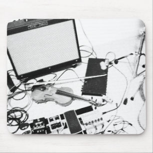 Distorted Electric Violin Mousepad