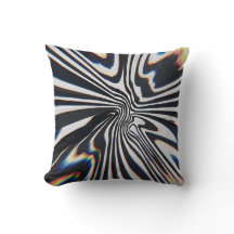 Distorted Line Art Prismatic Glitch