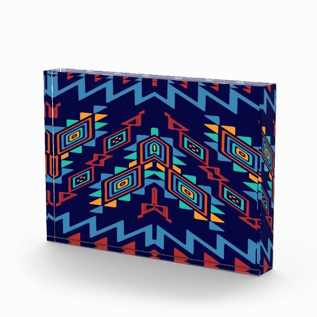 Distorted shapes abstract design photo block (Right)