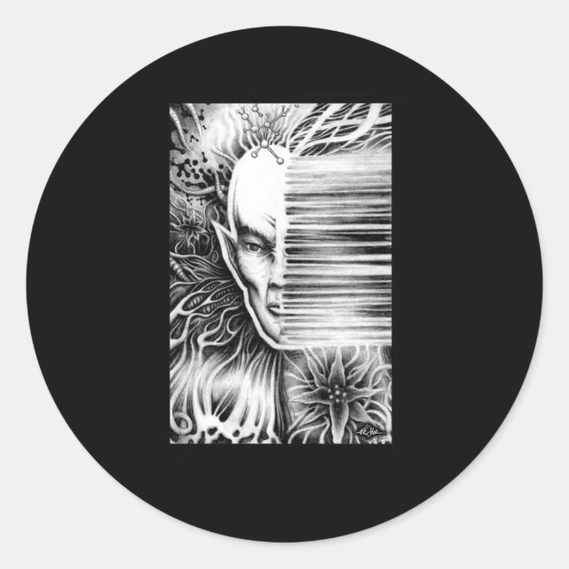 Distorted Sticker  (Front)