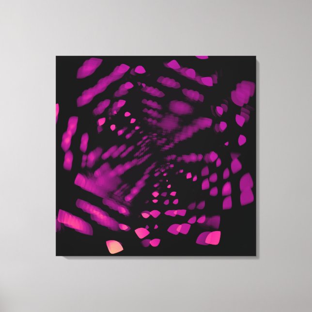 distortion 504 canvas print (Front)