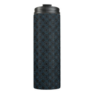 Distortion circle.01.b thermal tumbler