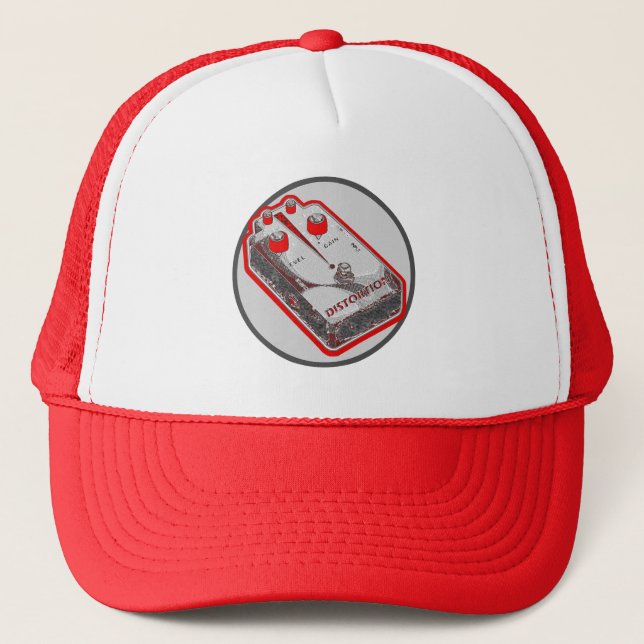Distortion Pedal  Trucker Hat (Front)