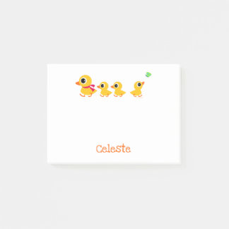 Distracted Duck Personalized Post-it Notes