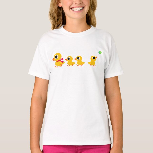 Distracted Duck Personalized T-Shirt (Front)