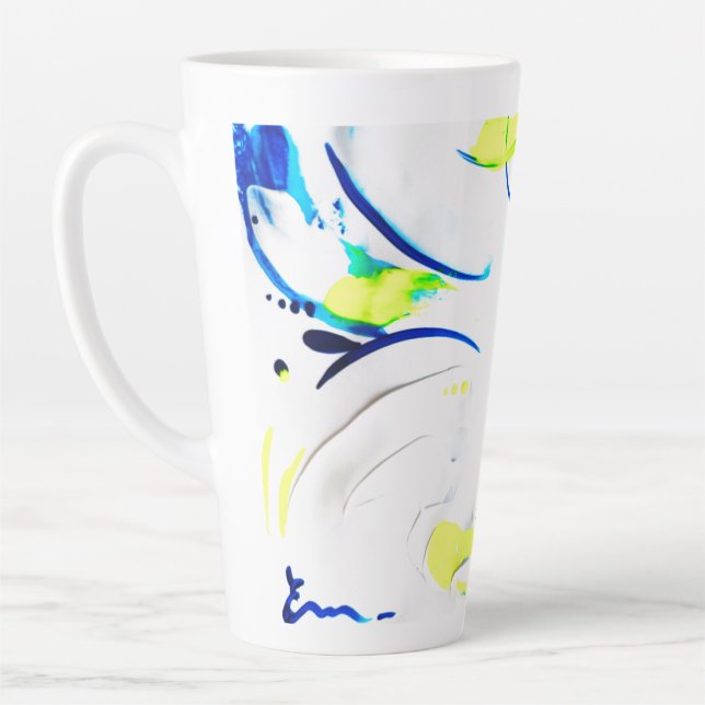 DIstraction 1 Latte Mug (Left)