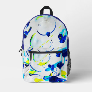 Distraction 1 printed backpack