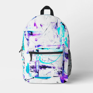 Distraction 2 printed backpack