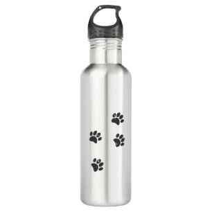Distresse Dog Paw Tracks 710 Ml Water Bottle