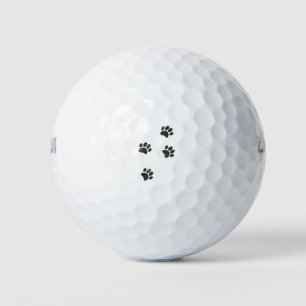 Distresse Dog Paw Tracks Golf Balls