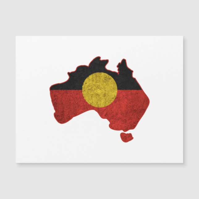 Distressed Aboriginal Flag  (Front)