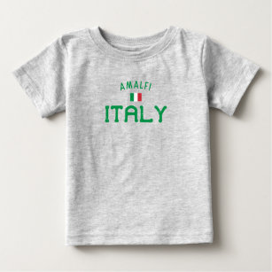 Distressed Amalfi Italy Baby T-Shirt