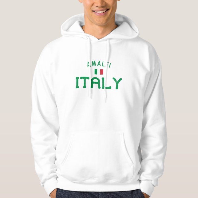 Distressed Amalfi Italy Hoodie (Front)